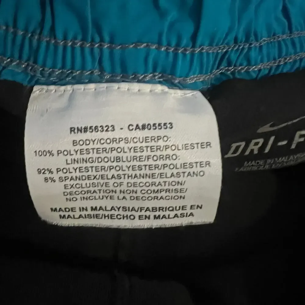 ❤️ 3/$25 Nike Dri-FIT Tempo Running Shorts Blue and Gray | M - Picture 4 of 4